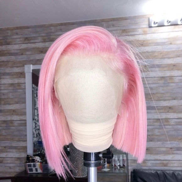 BRAND NEW custom lace front pink wig - Picture 1 of 3